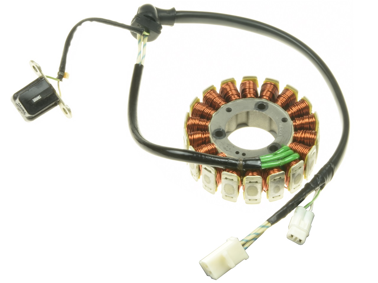 Royal Enfield Classic 500 Efi Volant stator alternator Rewinding / Revision service (570862) - Click Image to Close