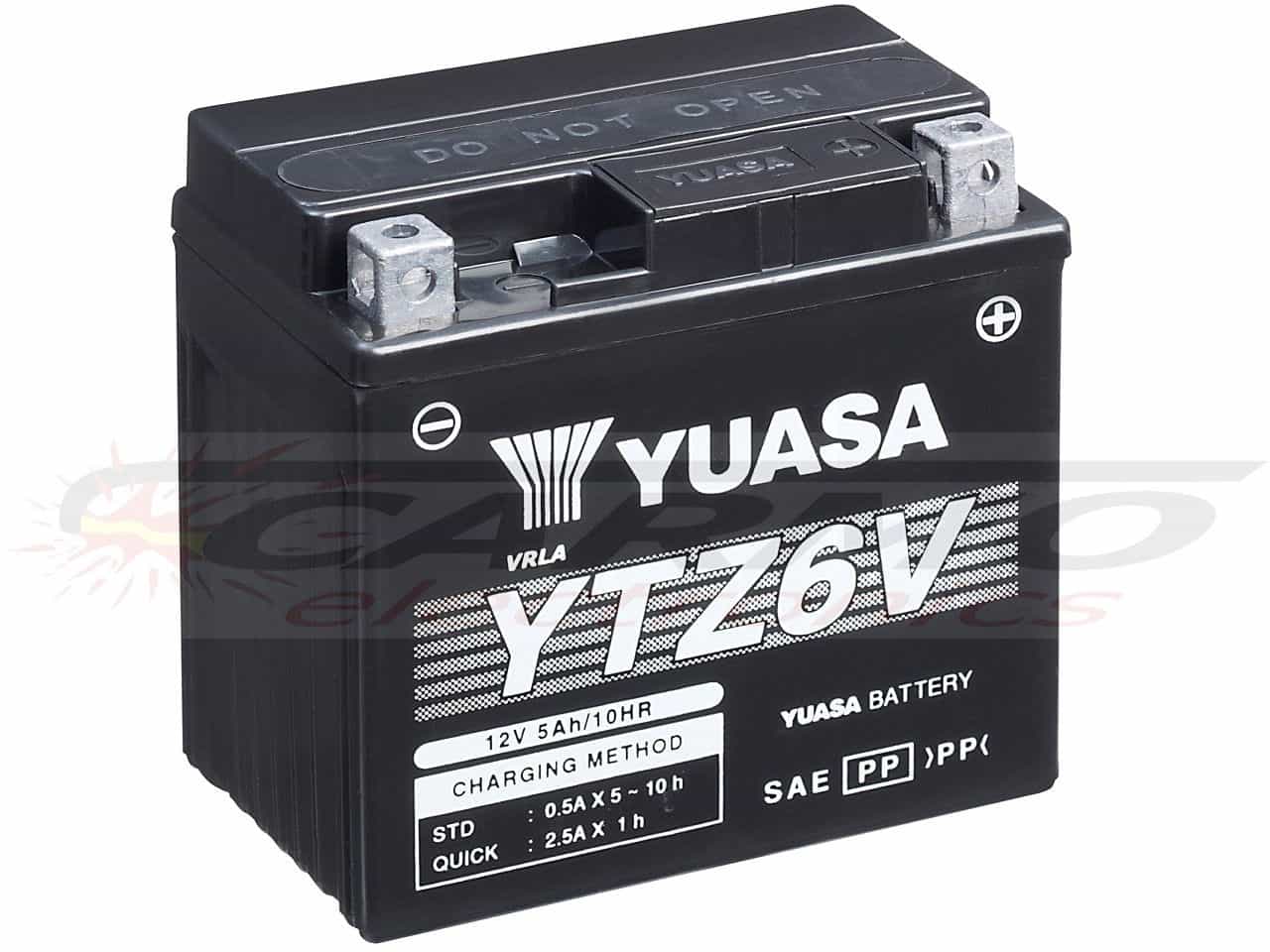 Yuasa YTZ6V - Click Image to Close